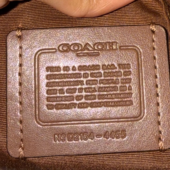 Coach tote  Authentic - Picture 6 of 10